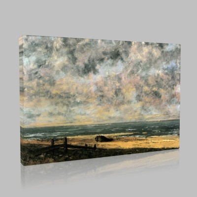 Gustave Le Courbet-The Sea Canvas