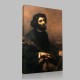 Gustave Le Courbet-The Violoncellist Canvas