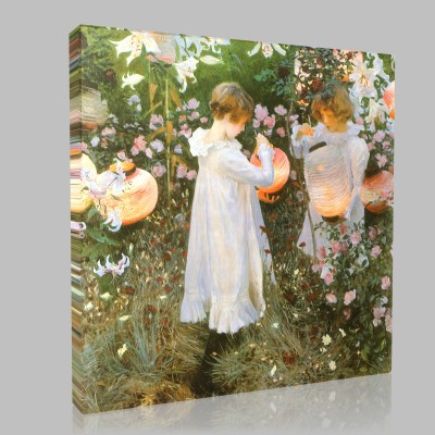 John Singer Sargent-Carnation, Lily, Lily, Rose Canvas
