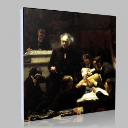 Thomas Eakins-The Private clinic of Doctor Gross Stampa su Tela