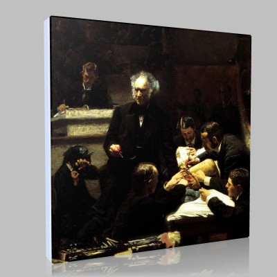 Thomas Eakins-The Private clinic of Doctor Gross Stampa su Tela