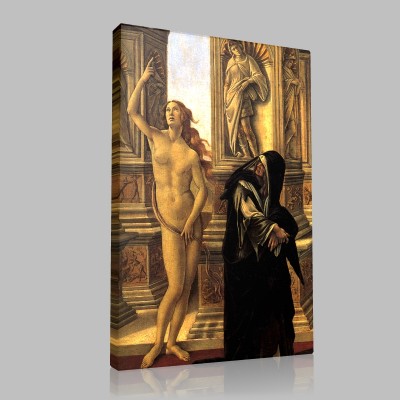 Botticelli-La Calomnie, détail Canvas