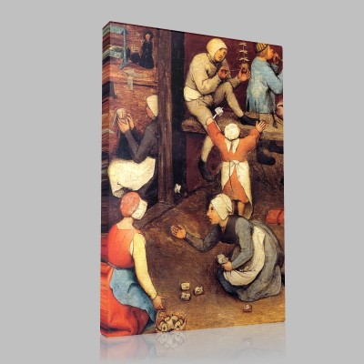 Bruegel-Sets of Children, Detail ossicles, headstocks and various Canvas