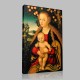 Cranach-The Virgin and Child Under Apple Canvas