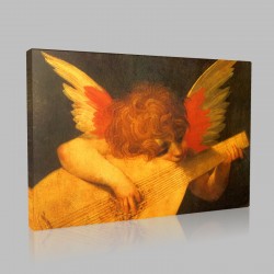 Fiorentino-Muzisyen Melek Stampa su Tela