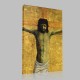 Piero della Francesca-Polyptyque de la Miséricorde, Détail Crucifixion le Christ Canvas