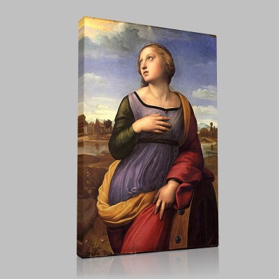 Raffaello-Saint Catherine of Alexandria Canvas
