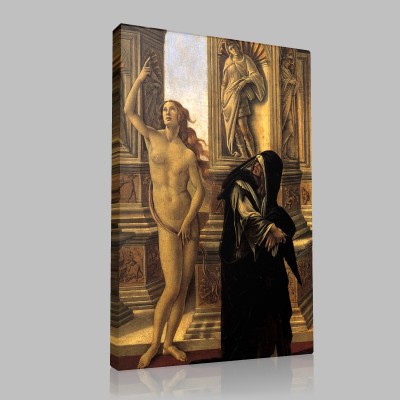 Sandro Botticelli-La Calomnie, détail Canvas