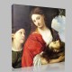 Titian-Salome Stampa su Tela