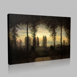 Caspar David Friedrich-A la mémoire de Johann Emanuel Bremer Stampa su Tela