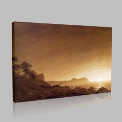 Caspar David Friedrich-Arkana Stampa su Tela