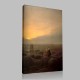 Caspar David Friedrich-Clair de lune sur la mer Canvas Caspar David Friedrich-Clair de lune sur la mer Canvas