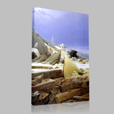 Caspar David Friedrich-La Mer de glace ou Le Naufrage Canvas