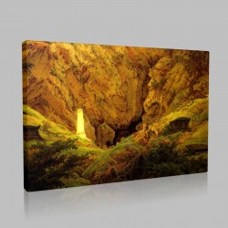 Caspar David Friedrich-Tombes des combattants morts pour la liberté Stampa su Tela