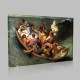 Eugène Delacroix-Le Christ sur le lac de Génésareth Canvas