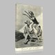 Goya-Attens un peu qu'ils t'oignent  Eau-forte et aquatinte Canvas