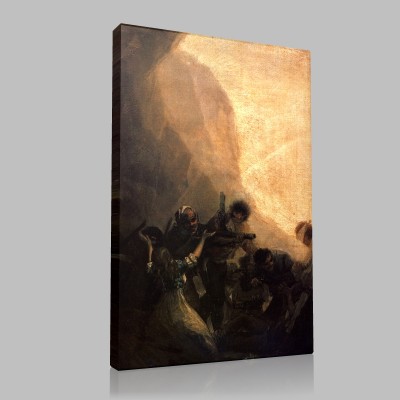 Goya-Brigands fusillant leurs prisonniers Canvas