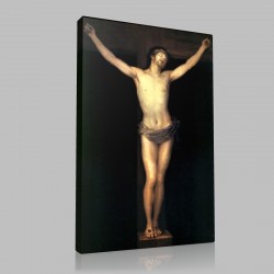 Goya-Christ en Croix Stampa su Tela