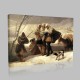 Goya-L'Hiver ou la Tempête de neige Canvas