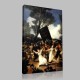 Goya-L'enterrement de la sardine Canvas