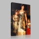 Goya-La Famille de Charles IV, détail la Reine Canvas