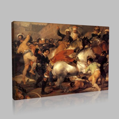 Goya-Le Deux Mai Canvas