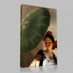 Goya-Le Parasol, détail Stampa su Tela