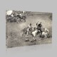 Goya-Le Picador enlevé, Taureaux de Bordeaux Canvas
