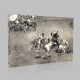 Goya-Le Picador enlevé, Taureaux de Bordeaux Canvas Goya-Le Picador enlevé, Taureaux de Bordeaux Canvas