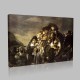 Goya-Le Pélerinage de San Isidro Canvas