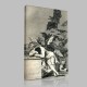 Goya-Le Sommeil de la raison engendre des monstres Canvas