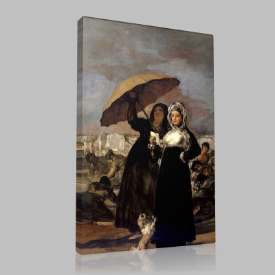 Goya-Les Jeunes Canvas