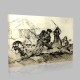 Goya-Populace  28 des Désastres de la guerre Canvas