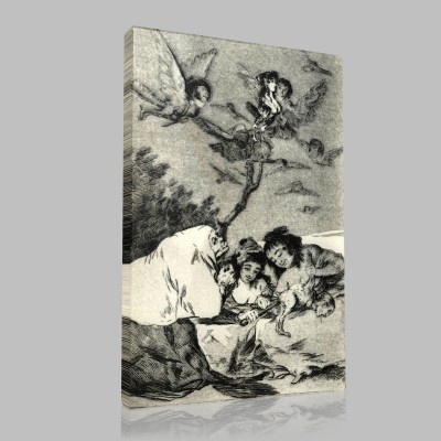 Goya-todos Caeran, Tous Tomberont Canvas
