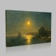 Aivazovsky-Moonlight View of the Bosphorus Stampa su Tela Aivazovsky-Moonlight View of the Bosphorus Stampa su Tela