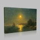 Aivazovsky-Moonlight View of the Bosphorus Stampa su Tela