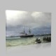 Aivazovsky-The Relief Ship Canvas