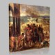 Eugène Delacroix-Esquisse pour l'Entrée des croisées à Istanbul Canvas