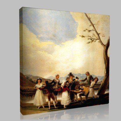 Goya-Le Colin-Maillard Canvas