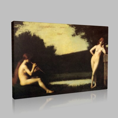 Jean-Jacques Henner-Epilogue Canvas