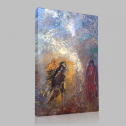 Odilon Redon-Apparition Stampa su Tela