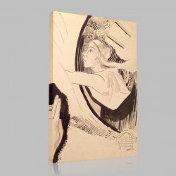 Odilon Redon-Diana Stampa su Tela