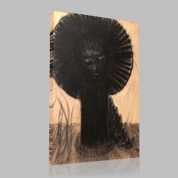 Odilon Redon-Germination Stampa su Tela