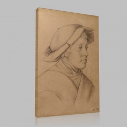 Odilon Redon-Portrait of a Young Men Stampa su Tela