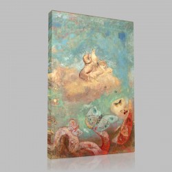 Odilon Redon-The Chariot of Apollo Stampa su Tela