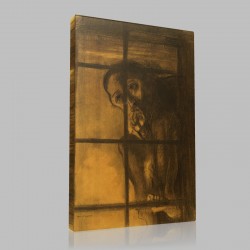 Odilon Redon-The Convict Stampa su Tela