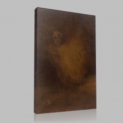 Odilon Redon-The Dream Finished by Death Stampa su Tela