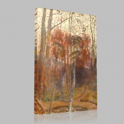 Odilon Redon-Trees in Bievres Stampa su Tela