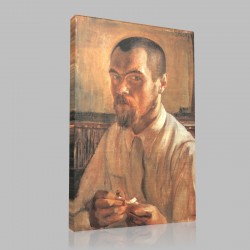 Kuzma Sergeevich Petrov Vodkin-Autoportrait Stampa su Tela