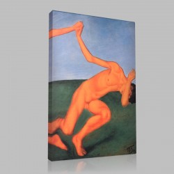 Kuzma Sergeevich Petrov Vodkin-Boys at play,Detail Right Stampa su Tela